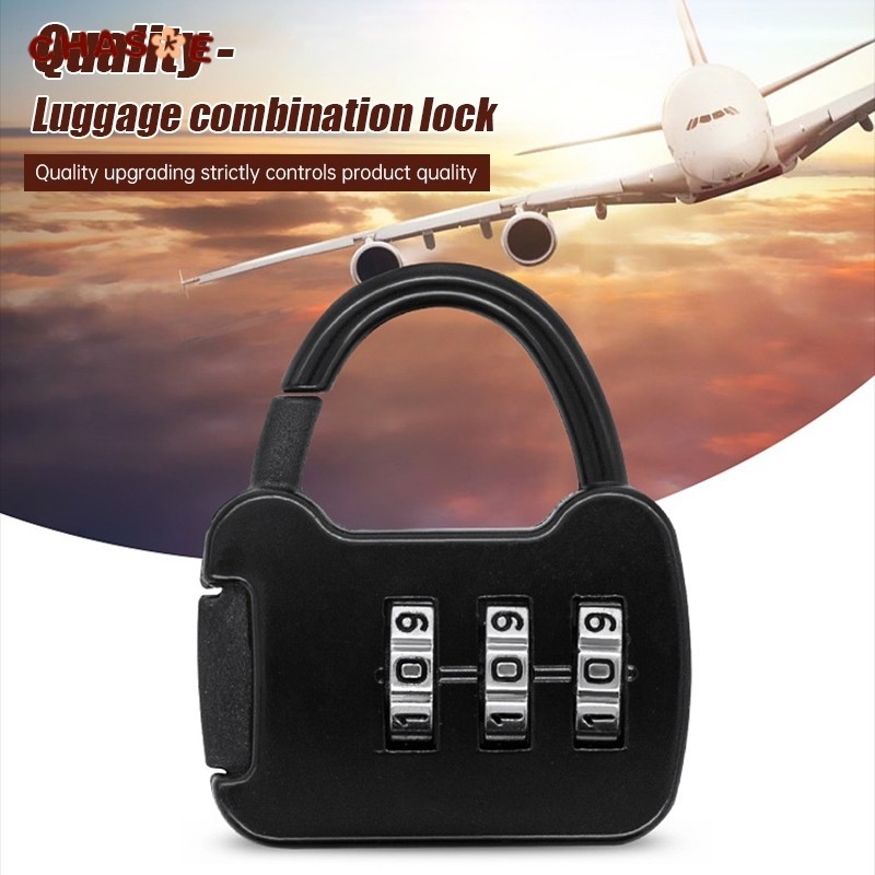 Kunci Kode Digital Koper Anti Maling/Kunci Kode Tiga Digit/Gembok Kode Lemari Pintu Gudang Serbaguna