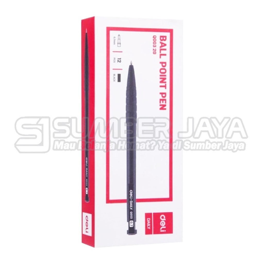 

Pulpen Pena Ballpoint Deli Q003 Pen 0.7mm