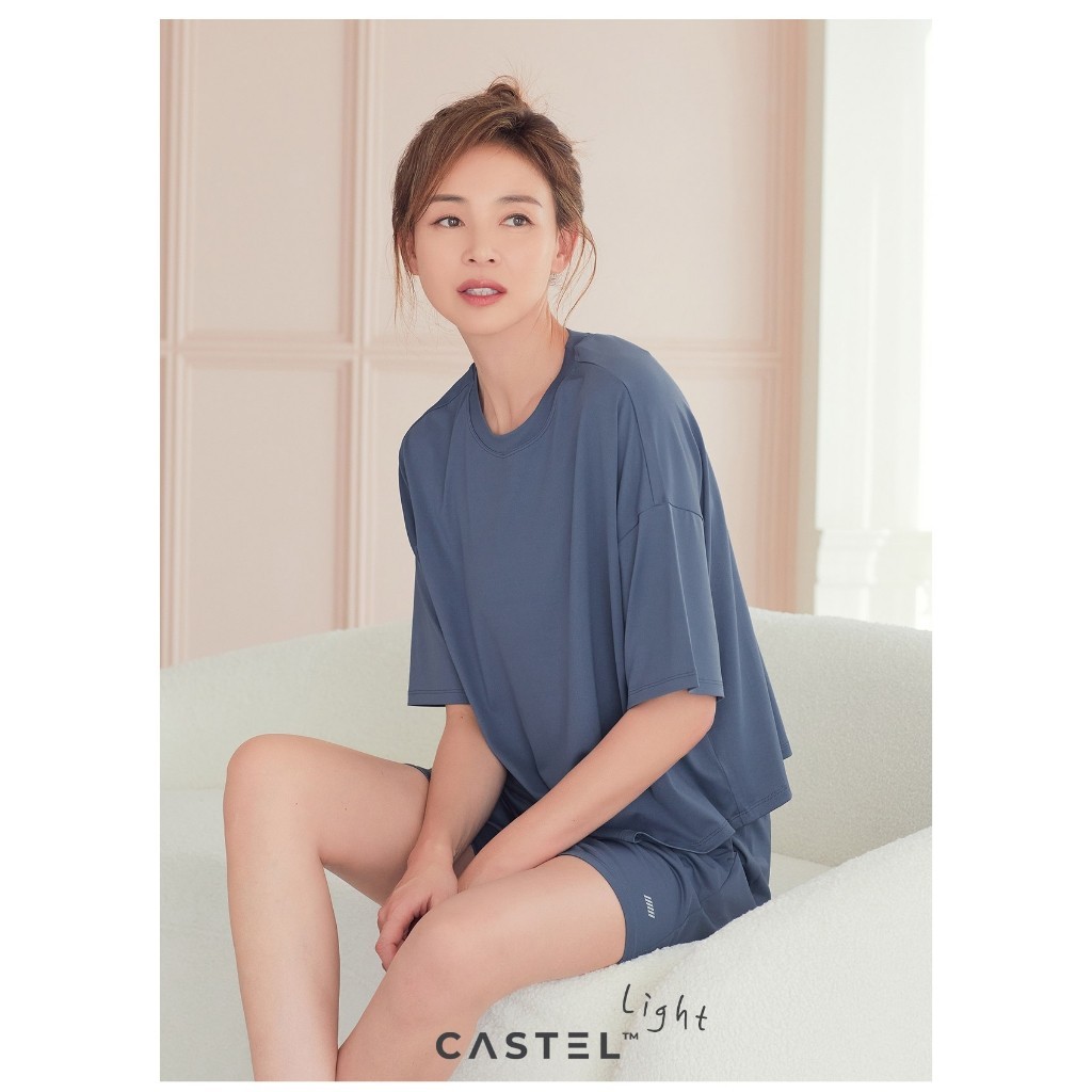 PLVD Atasan Crop Oversize New Baju Olahraga Wanita Terbaru Bahan Tebal STL