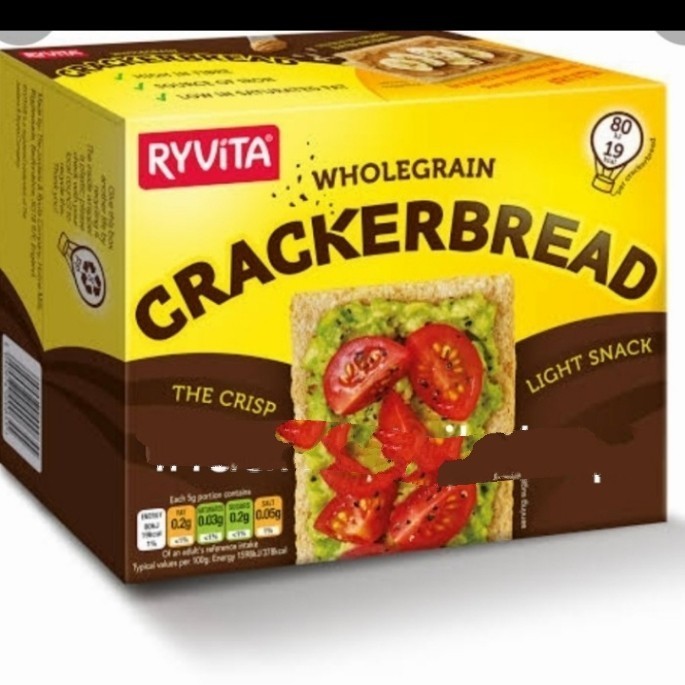 

ryvita cracked bread whole grain wholegrain 125gr Biscuit biskuit