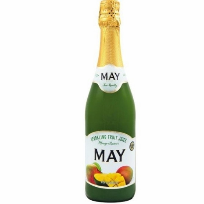 

may sparkling juice MANGO 750ml minuman jus mangga bersoda