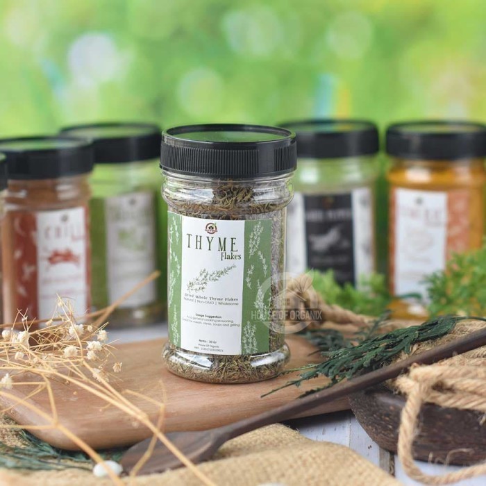 

[[ K23 - BEST SELLER ]] Natural Dried Thyme ( Thyme Kering ) - 30 Gr