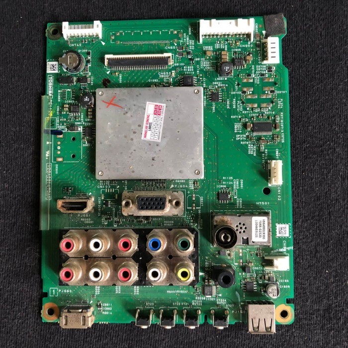 MB mainboard motherboard mesin tv LED Toshiba 24P2301 VJ - 24P2301VJ