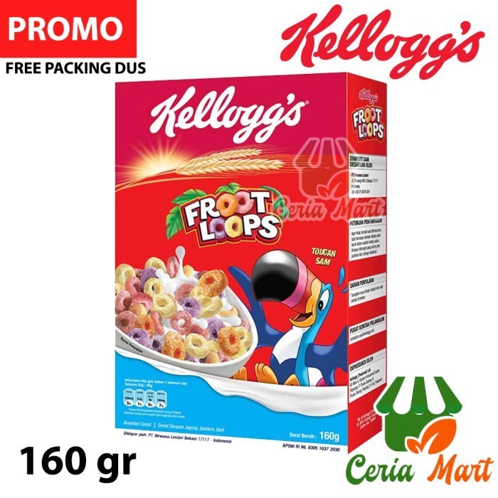 

Sereal Kelloggs Froot Loops 160 gr Kellogs Fruit Loop