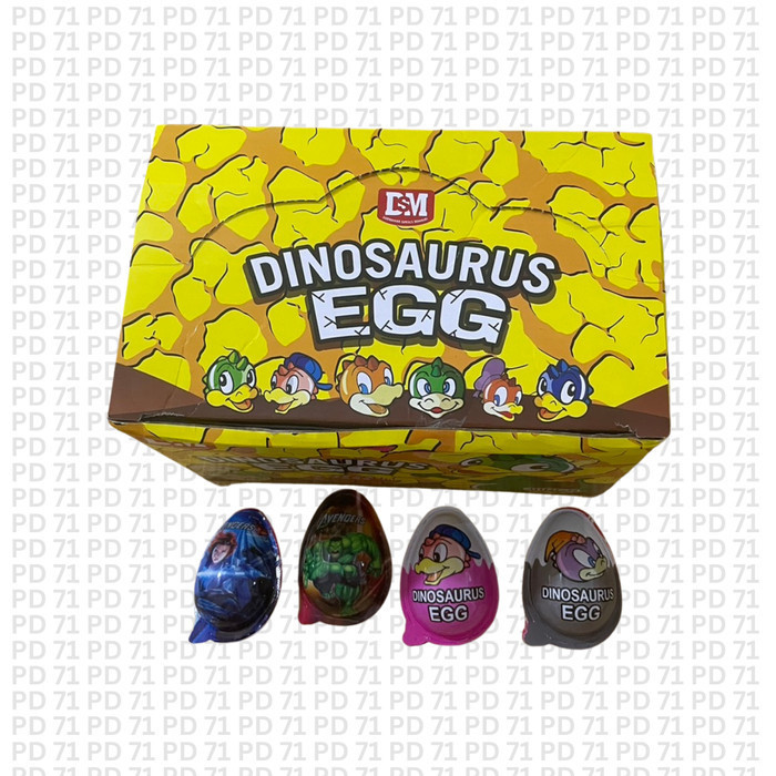 

Dinosaurus Egg Cokelat - DSM