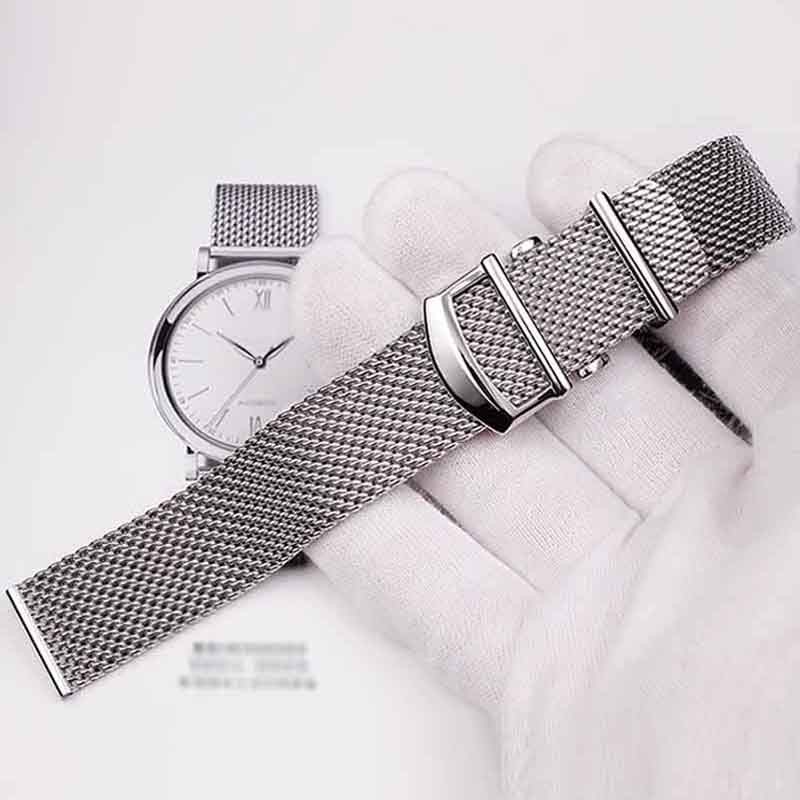 Strap Stainless steel belt For IWC Omega Longines Mido Milan mesh belt original refined steel bracel