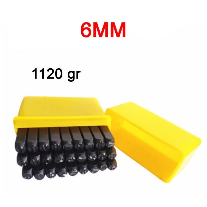 

Stempel Cetakan Huruf Nomor Number Letter Punch Set 36pcs Angka huruf - 6MM 2502