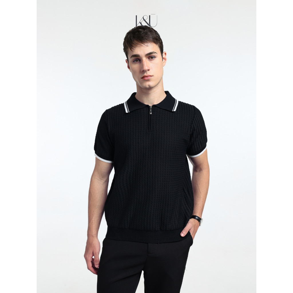 KUKAI Man | Regent Polo Top - Kaos Polo Rajut Pria - Kaos Polo Knit Pria