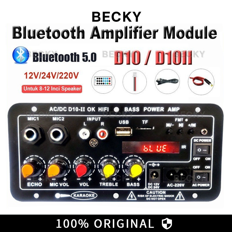 OK BECKYKirim SekarangD10 900W Amplifier Board Tampilan Digital Power Amplifier Board Untuk 8-12