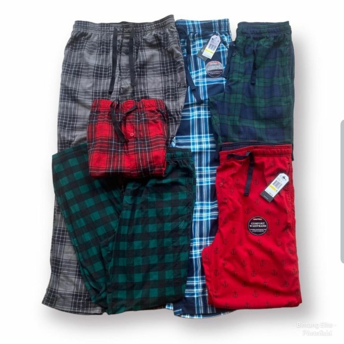 best -CELANA TIDUR PRIA PANJANG BESAR NAUTICA SLEEPWEAR MURAH ORIGINAL