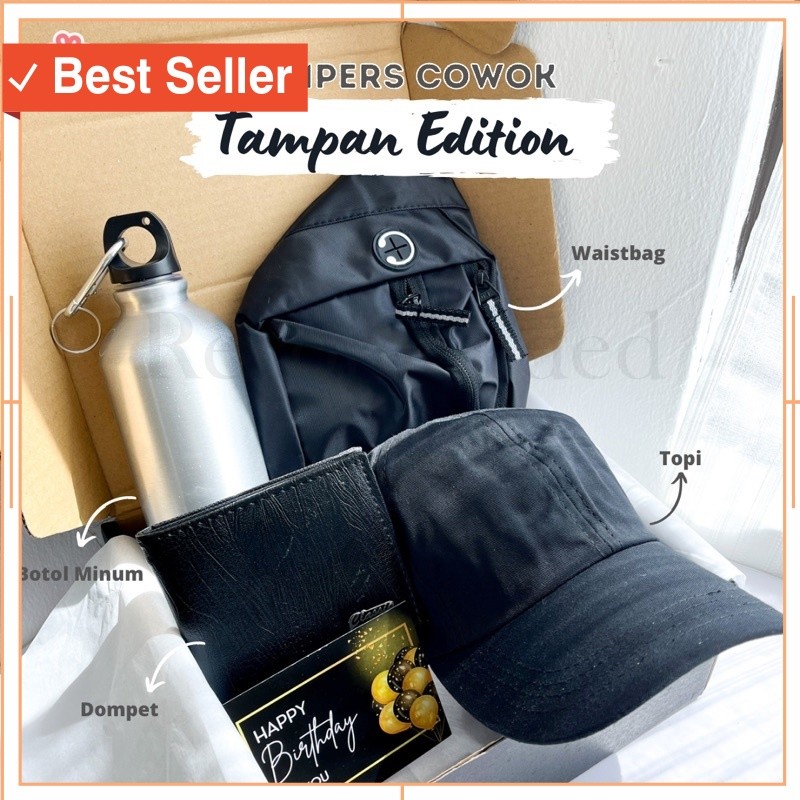 

Hampers Unik Murah Anniversary Lebaran Idul Fitri Wedding / - Kado Ulang Tahun Cowo Idaman | Gift Box Anniversary | Hampers Pria Wisuda Sempro