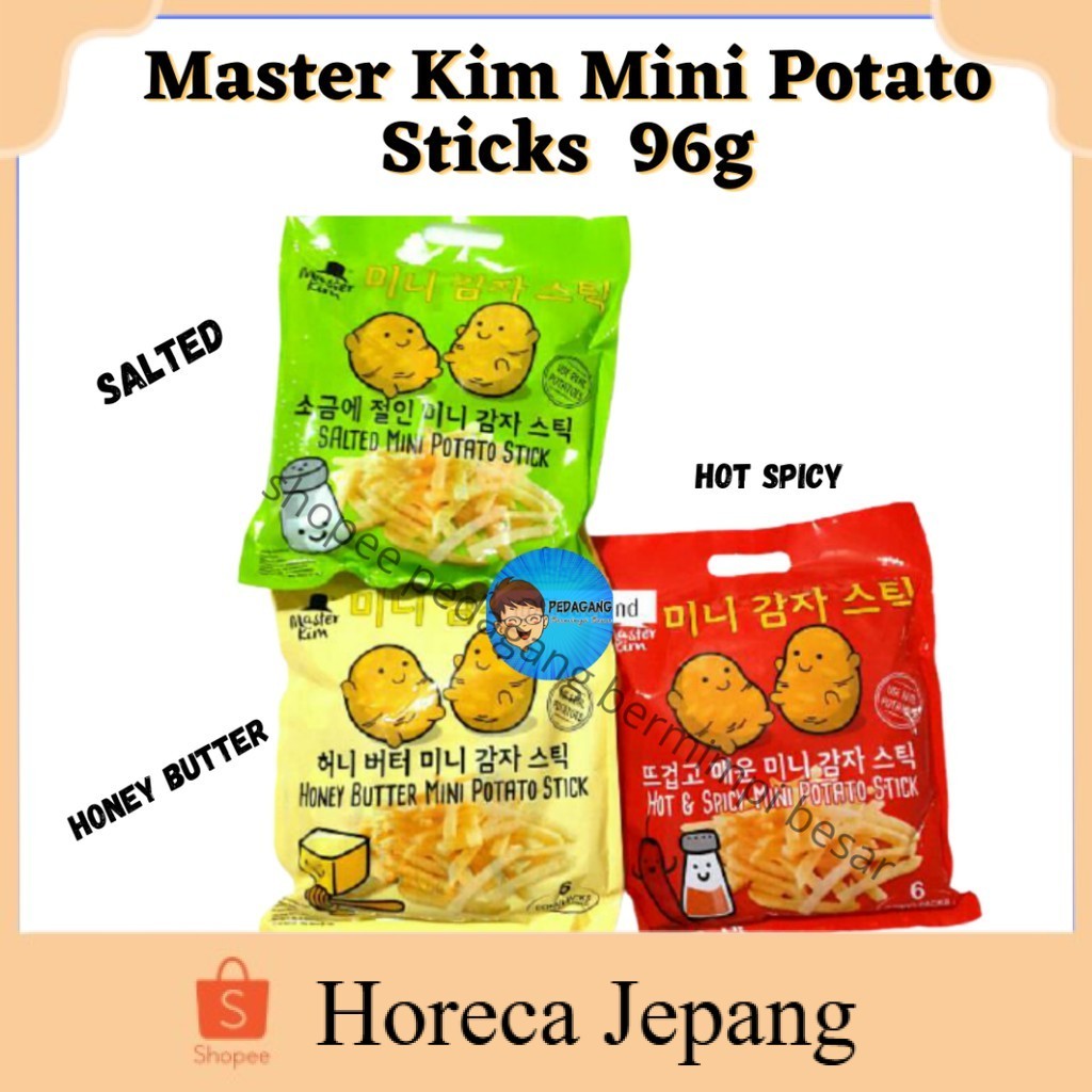 

Master Kim Mini 96g/ Stick Kentang Snack/ Masterkim mini Snack kentang