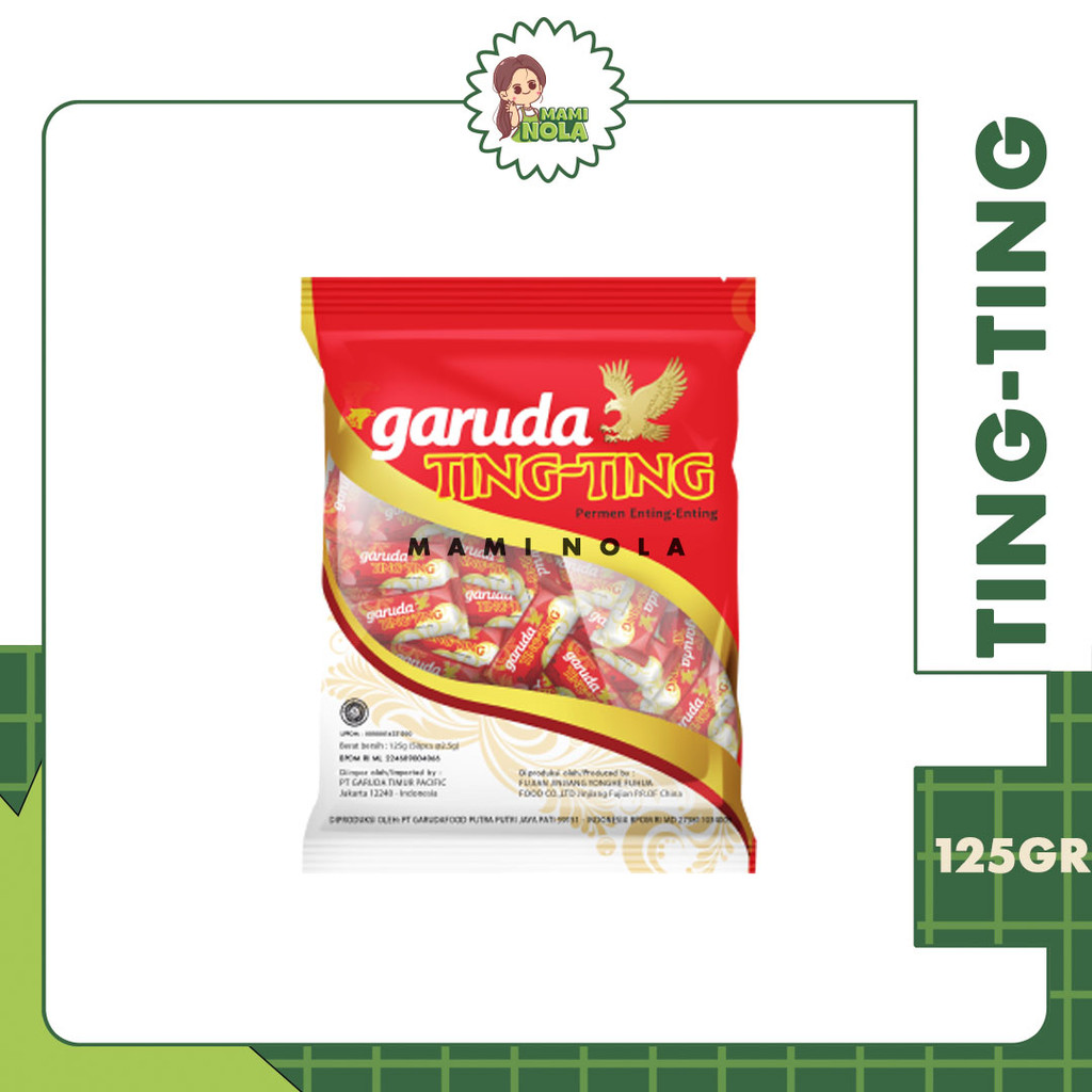 

Permen Garuda Ting - Ting 125gr Isi 50pc