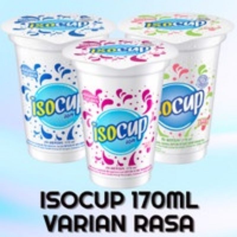 

minuman isotonik isocup varian rasa 170 ml isi 24 pusat grosir jajn