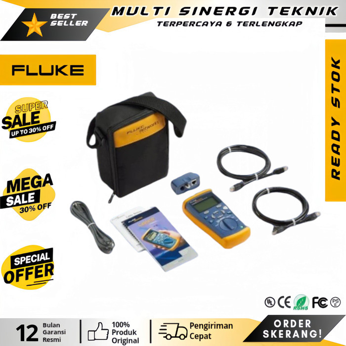 Fluke Networks CIQ-100 CableIQ Qualification Tester CIQ100 LAN Tester