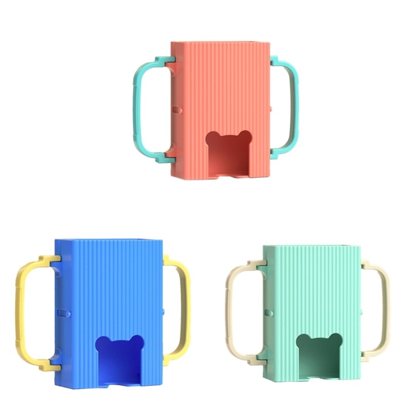 

Professional No-Mess Holder Self-Feeding Solution Lightweight Milk Box Holder for Babies Toddlers