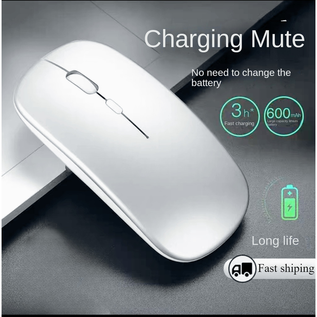 

2.4G Wireless Mouse USB Receiver Ultra for PC Laptop Gaming Optical Mouse Games Computer Laptop Accessory For Xiaomi pad tablet