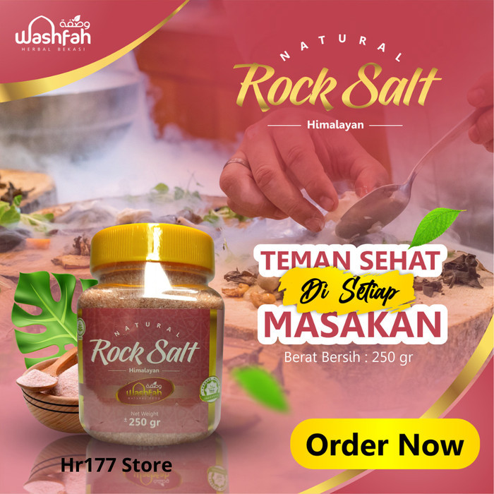 

Ori Garam Himalaya Original Organic Premium Rock Salt Himalayan 250 Gr