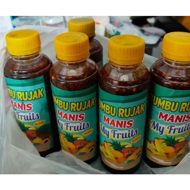 

bumbu rujak manis 335gram/rujak buah rujak pedas manis