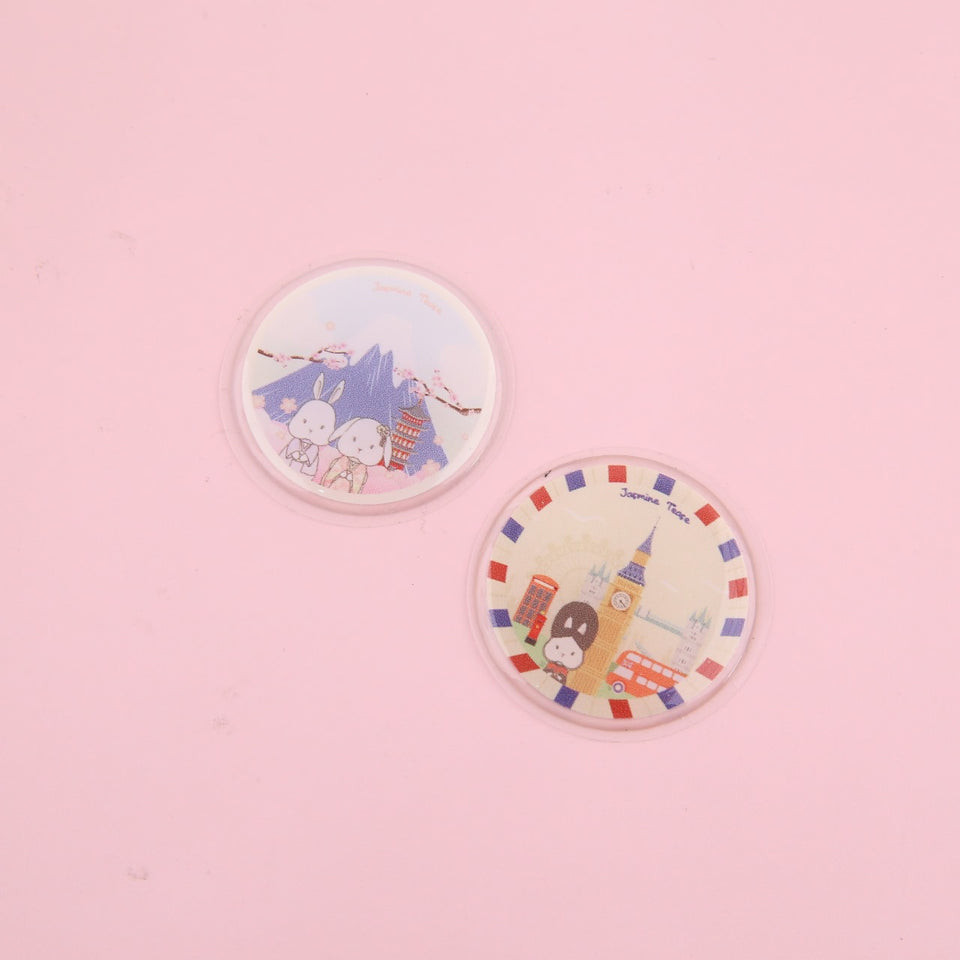

Travel UV Embossed Sticker (Timbul)