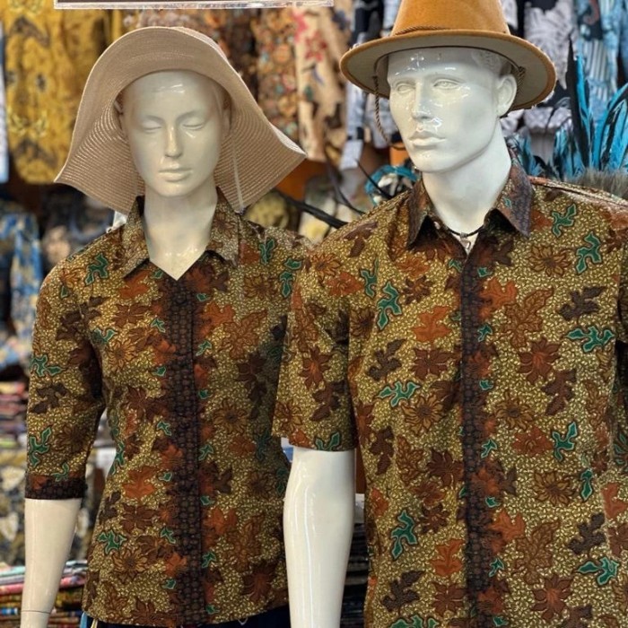 Toko bakul batik, Couple batik - L, kemeja