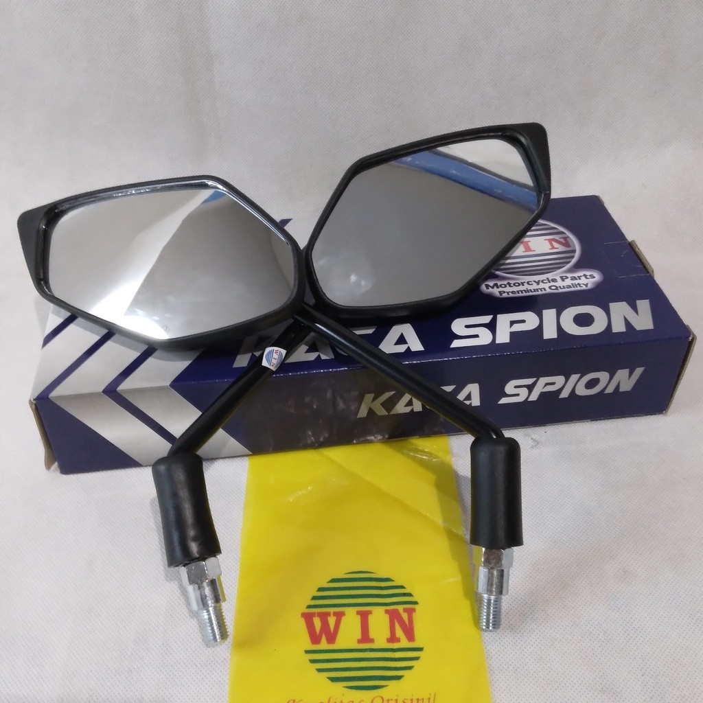 Kaca Spion NMAX 155 2015 - 2017 / AEROX 155 Set Kiri Kanan WIN | sepasang sepion motor injeksi injek