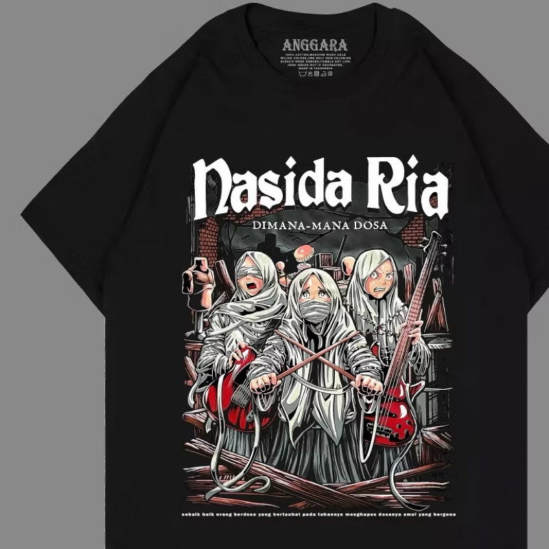 KAOS-TSHIRT NASIDA RIA DIMANA MANA DOSA