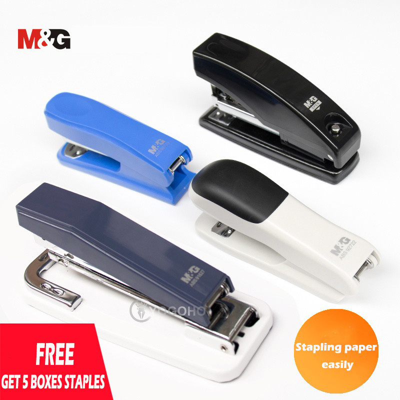 

M&G Hot sell 25 Sheets Standard Stapler Paper Book Binding Stapling Machine standard School Office Supplies Stationery