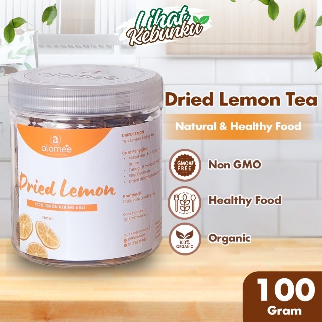

ALAMEE Dried Lemon Tea Kering Slice Teh Herbal Iris Organik Minuman Herbal 100gr LIHAT KEBUNKU