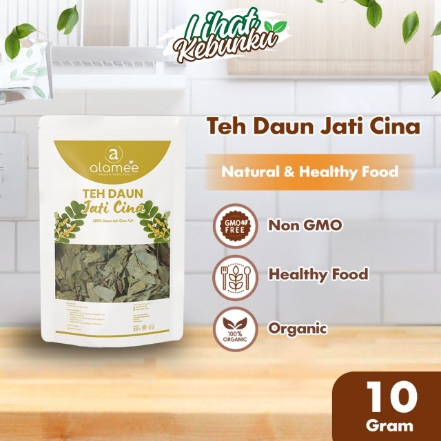 

ALAMEE Teh Daun Jati Cina Senna Leaf Tea Teh Herbal Alami Organik Organic 10 gr LIHAT KEBUNKU