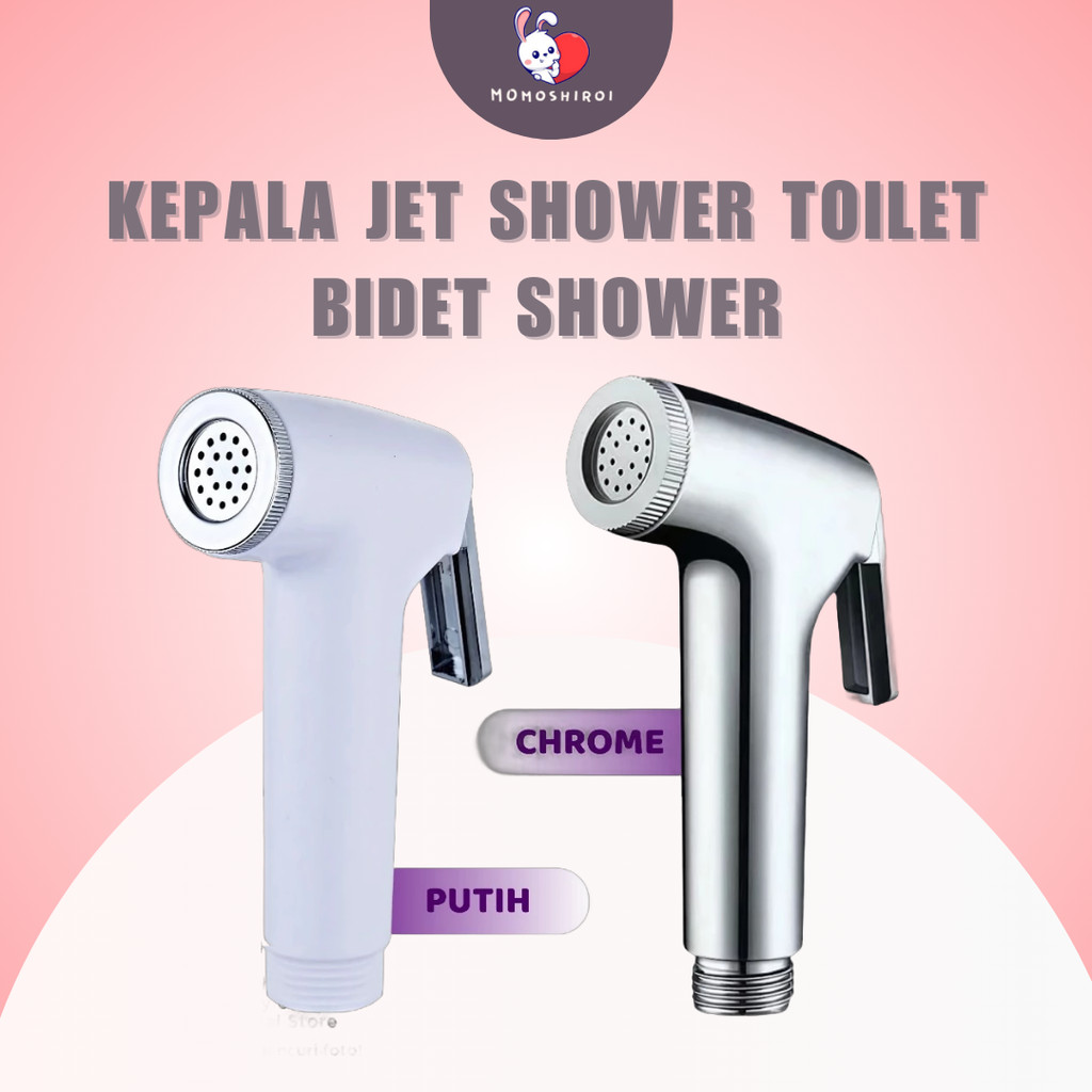 Kepala Jet shower Toilet Kamar Mandi Semprotan Kran Cebok Bidet shower