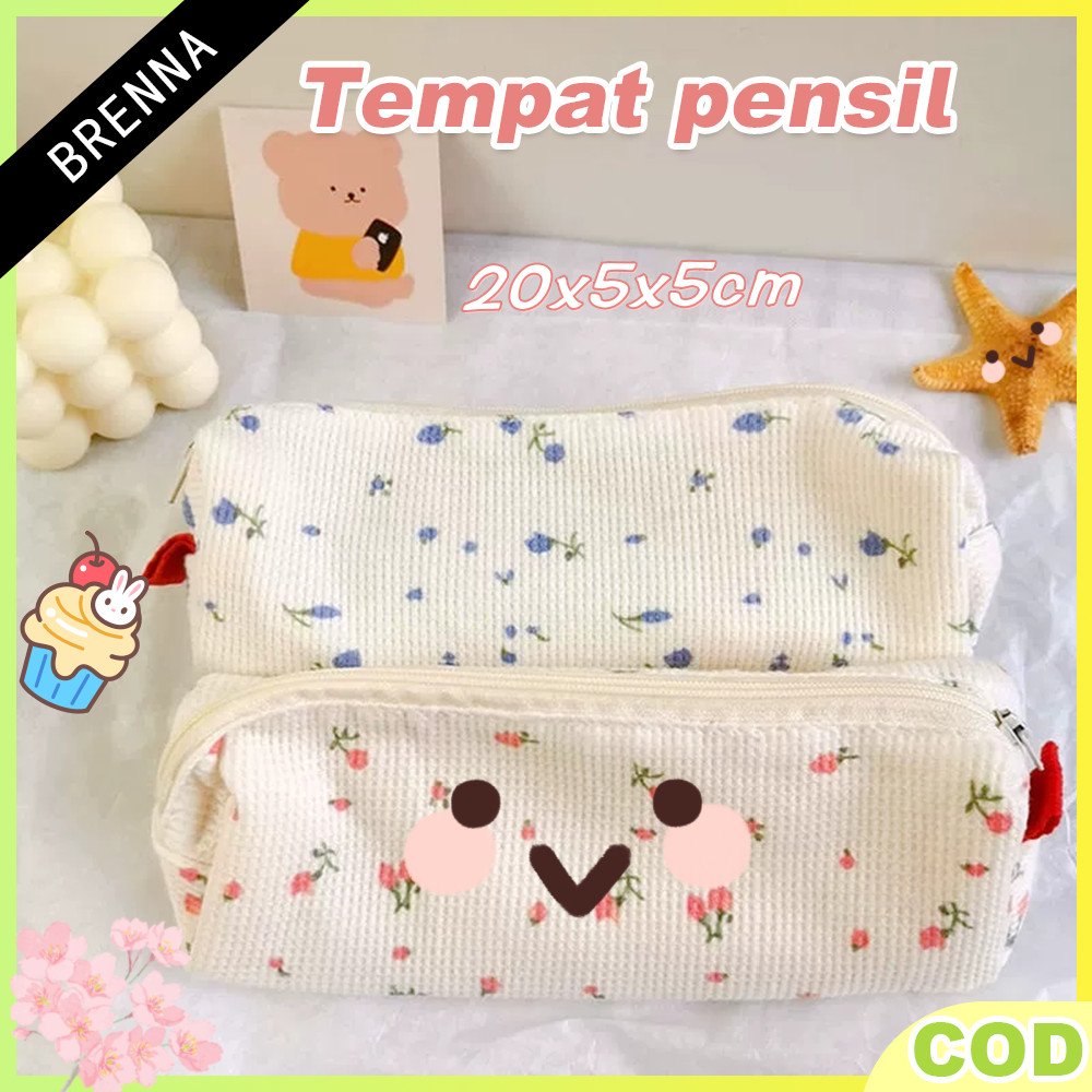 

Kotak pensil pola bunga / Kotak pensil Alice bunga lucu / Kotak pensil siswa / Bahan katun / Vintage