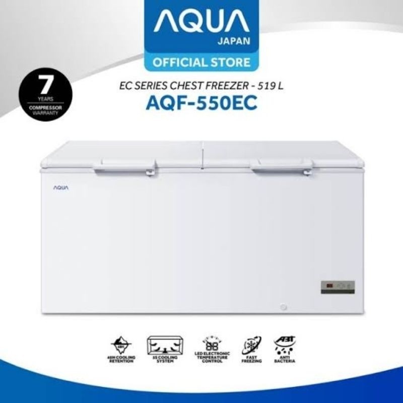Chest Freezer Aqua AQF 550EC / AQF550EC 550 Liter