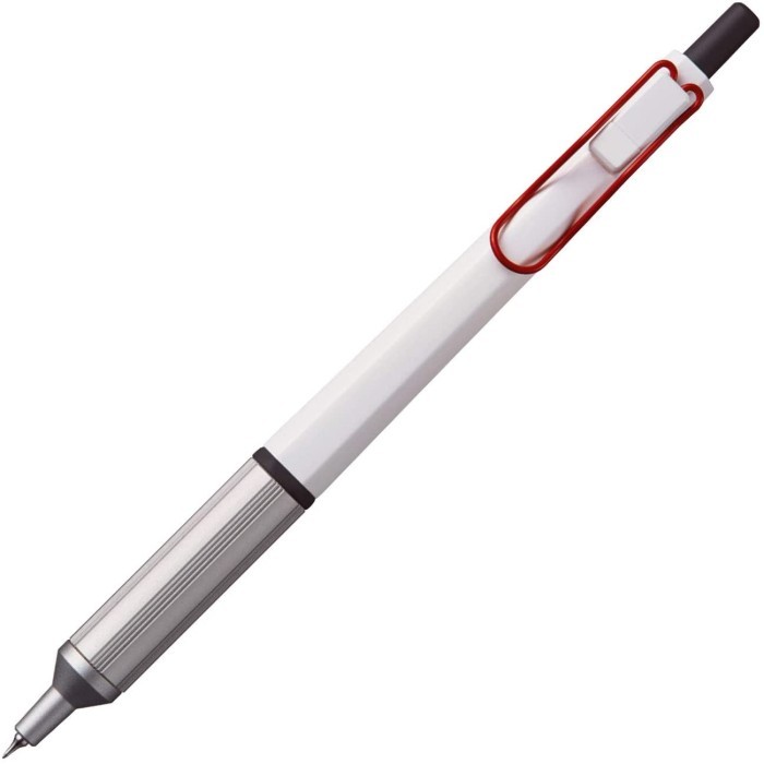 

[PROMOSI] Uni Jetstream Edge Ballpoint Ink Pen 0.28mm Mitsubishi Uni Oil-Based - White Red