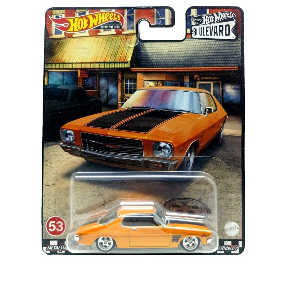 Hot Wheels / HotWheels Premium Boulevard 73 Holden Monaro GTS Orange