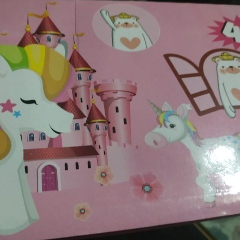 

[NEW COLLECTION] Coloring Art Set CRAYON SPIDOL PERALATAN LUKIS ANAK 42 PCS untuk kado - Pink Kuda Poni, set 42 pcs
