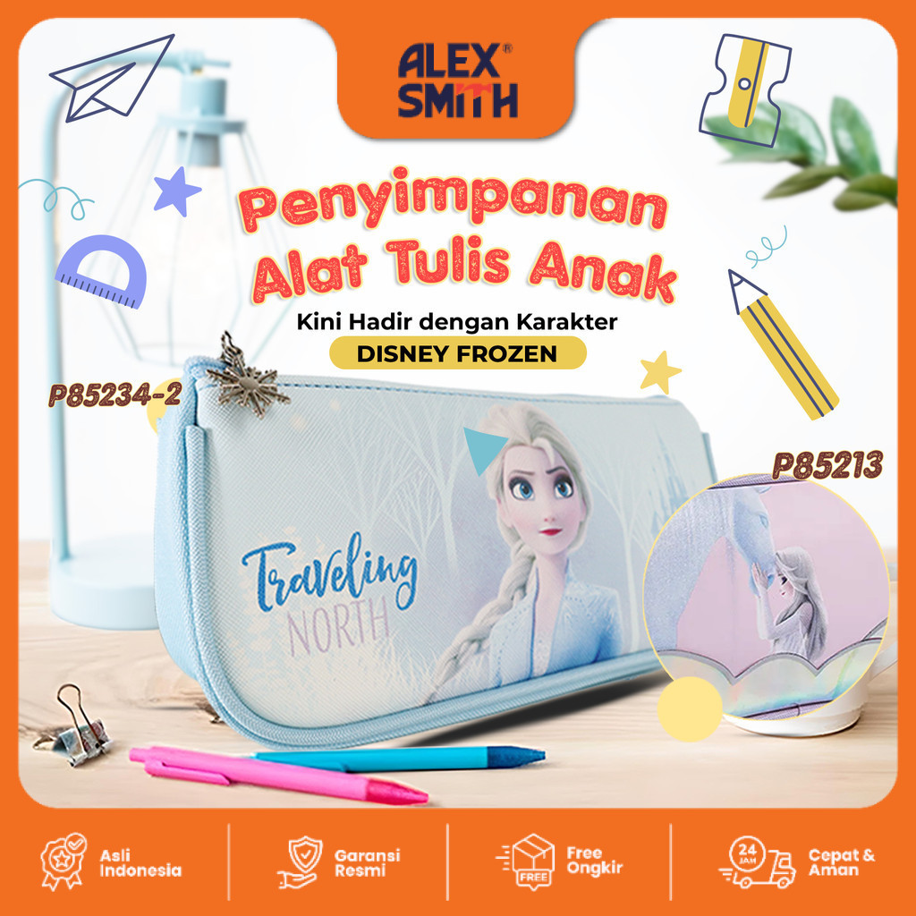 

Goto Unito X Disney Tempat Kotak Pensil Pulpen Alat Tulis Anak Sekolah