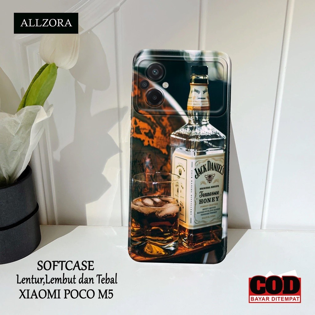 Softcase Hp Xiaomi Poco M5 Terbaru - Casing Hp Xiaomi Poco M5 Terbaru - Fashion Case Branded - Case 