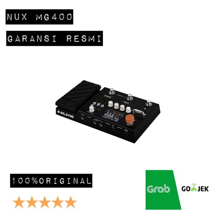Efek Gitar NUX MG400 / MG-400 / MG 400 Garansi Original
