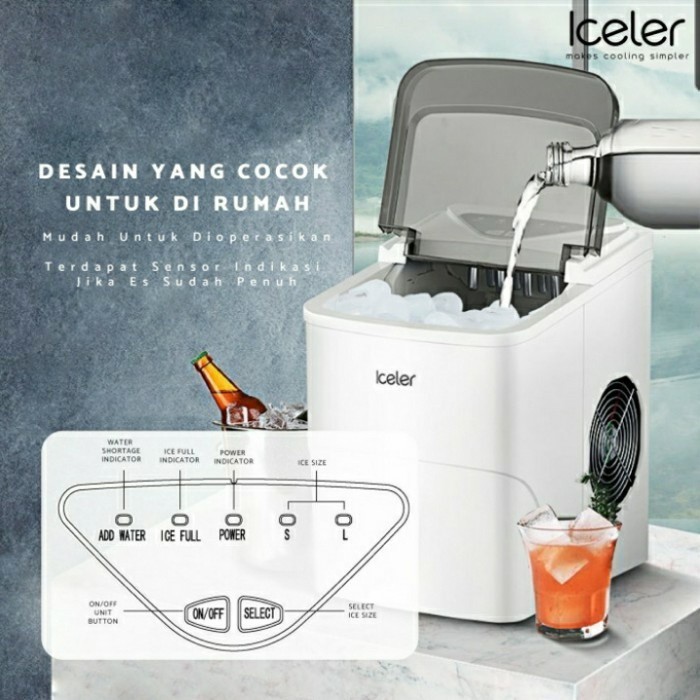Terlaris Mesin Es Batu/ Mesin Pembuat Es Batu/ Iceler/ Ice Maker