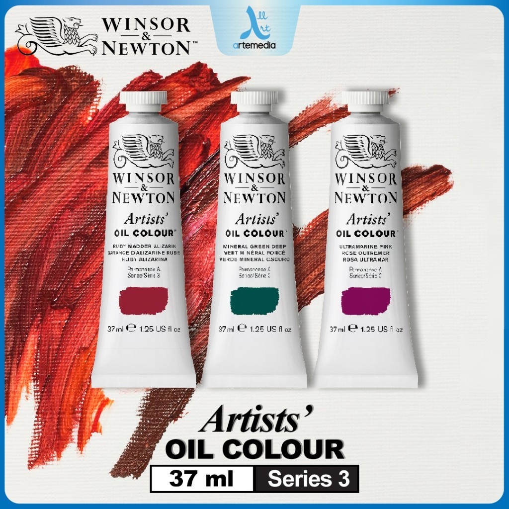 

Winsor & Newton Artists Oil Color Paint 37ml Series 3 Cat Minyak