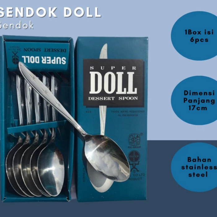 Sendok Makan / SENDOK MAKAN SUPER DOLL / Stainless Steel