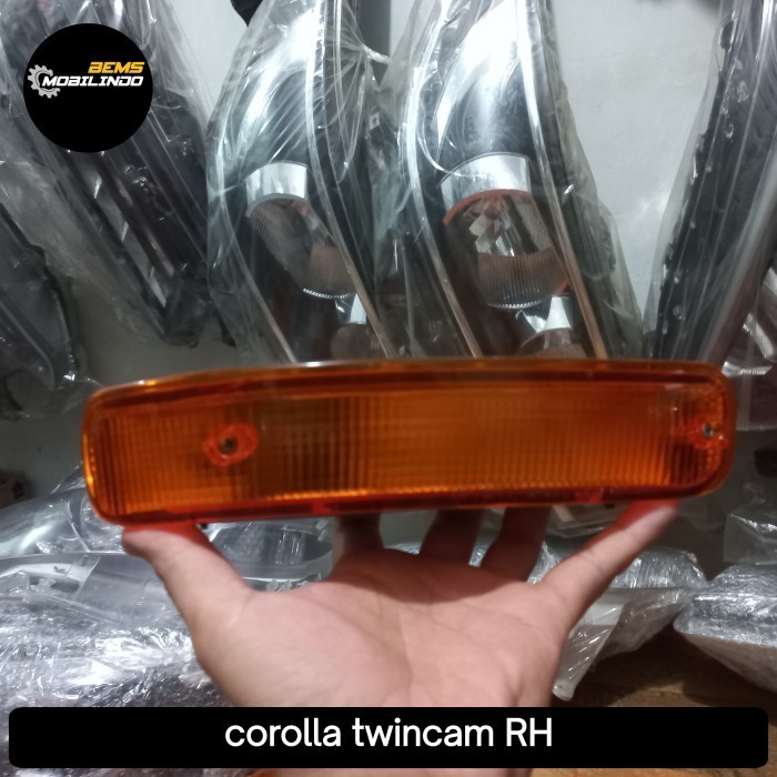 sein bumper depan toyota corolla twincam kanan original