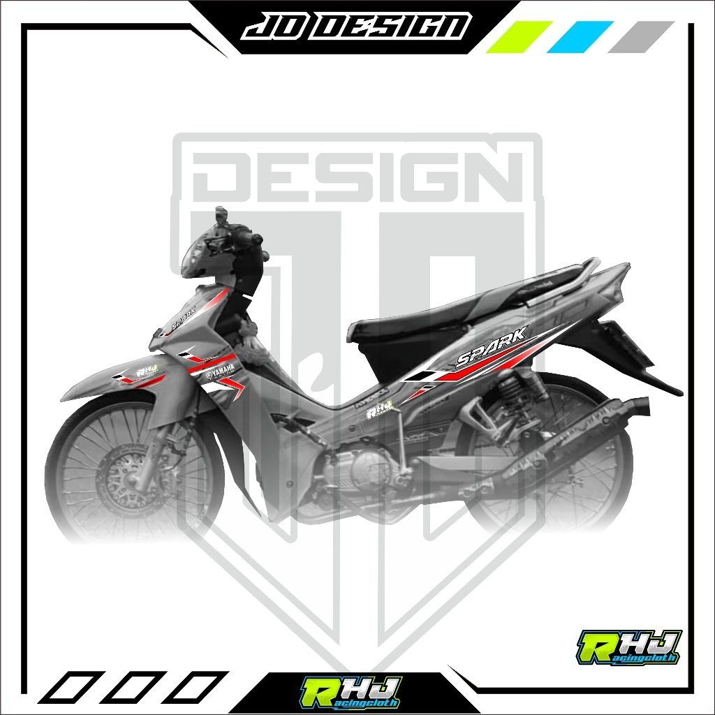 

STRIPING TRANSPARAN UV MOTOR VEGA R MOTIF LIST SIMPEL RACING motorcicle