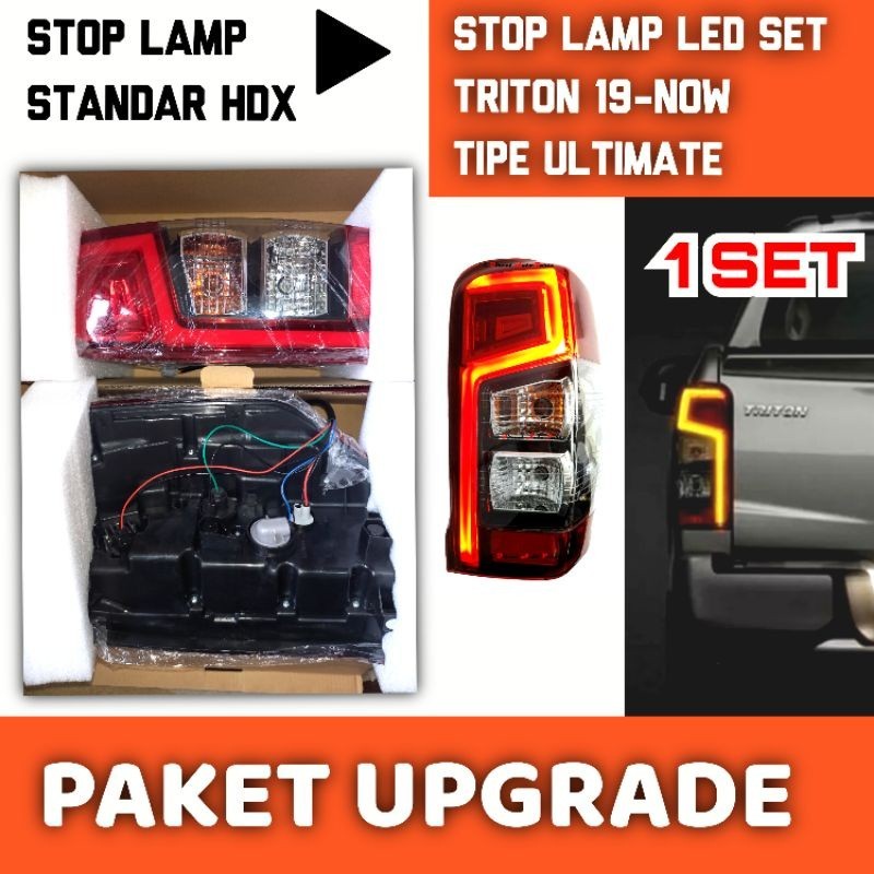 PAKET UPGRADE : Stop Lamp Triton 19 Tipe Ultimate LED SET