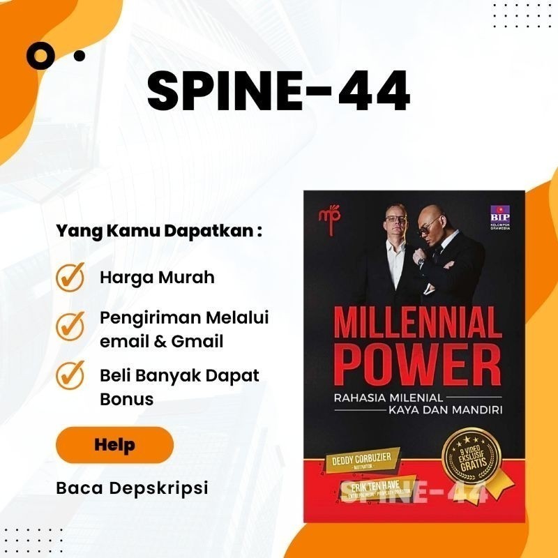 

MILLENNIAL POWER RAHASIA KAYA MILENIAL DAN MANDIRI