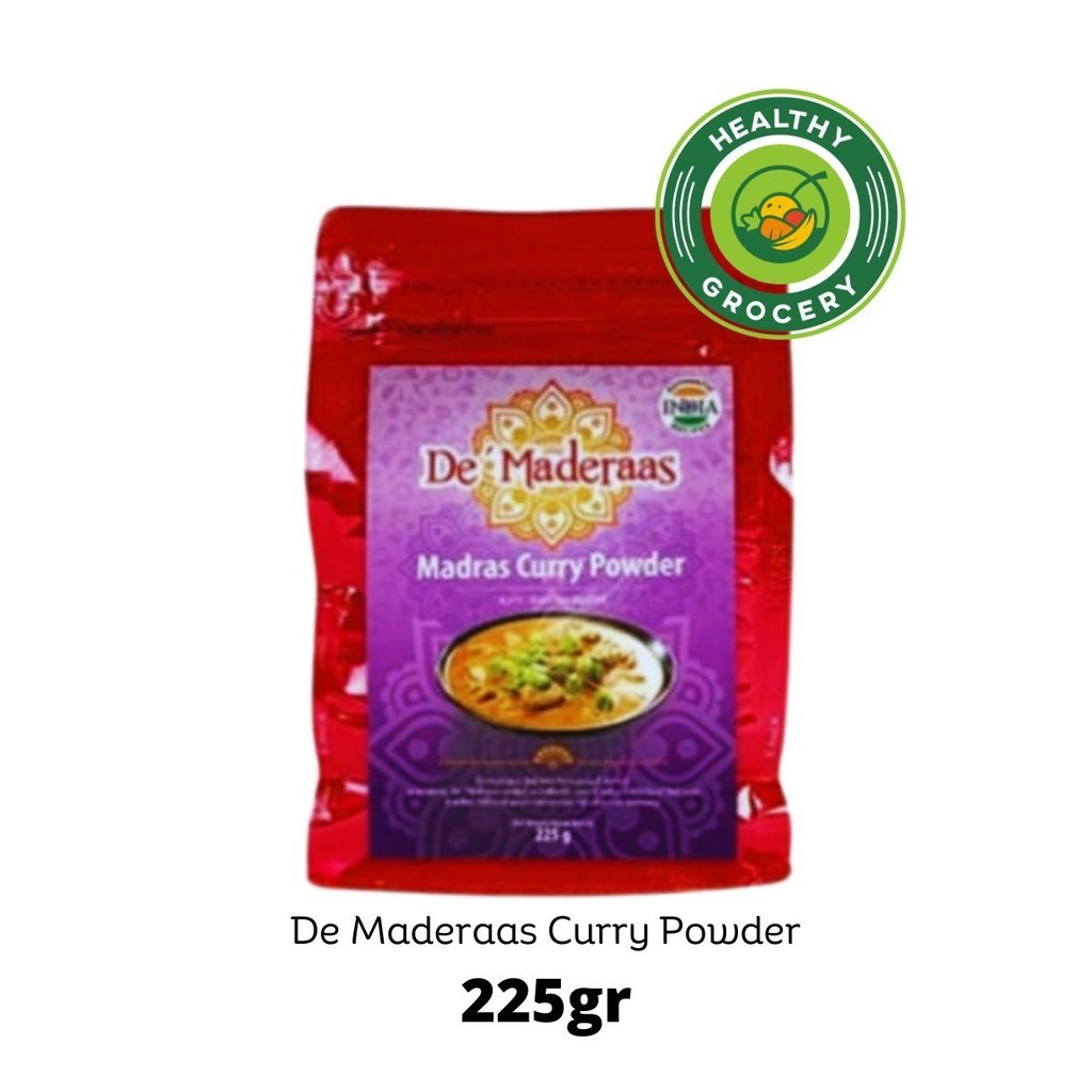

Promo 7.7 De Maderaas Madras Curry Powder 225gr POUCH