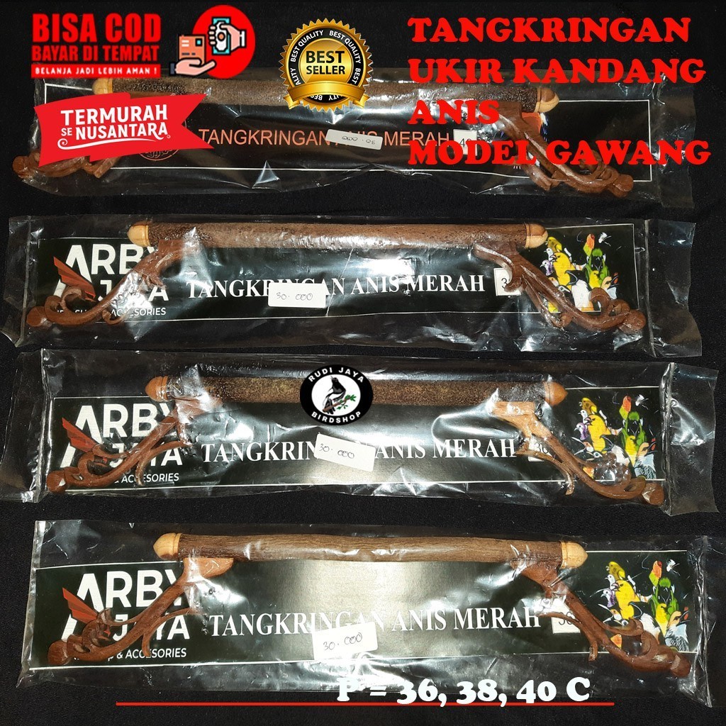 TANGKRINGAN UKIR KAYU ASEM BURUNG KACER CUCAK HIJAU CENDET PANGKRINGAN KANDANG KOTAK UKIR