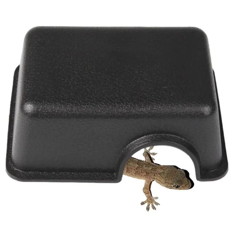 Tempat Sembunyi Hide Box Hiding Cave Reptile Reptil Gecko Kadal Ular Snake BD S3 Small 10x7x4cm