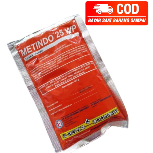 Metindo 25WP 100gr Insektisida / Ovisida Pencegah dan Pembasmi Hama Ulat pada Tanaman